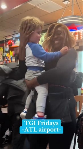 Hope Rises on Instagram: "@tgifridays give this amazing woman a Christmas bonus... she makes you all look GOOD! ✨ We’re looking for this incredible waitress who went above and beyond for a sweet 2-year-old who was moments away from a meltdown. She instantly scooped him up with so much love. He hugged her tight, she took him to get strawberries and cherries, carried him around the restaurant and somehow became his safe place in minutes. The wild part? He never goes to anyone and is usually so shy