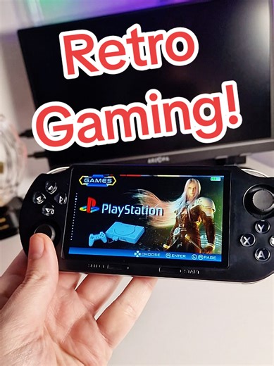 SF3000 Retro Handheld Games: Over 22,000 Pre-installed Titles