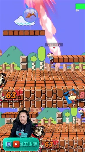 SPOOKED! ⚡ PK Flash Terrifies Duck Hunt! | SSBU #l33_n8v on #Twitch