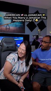 1.1K reactions · 135 comments | AMERICAN  vs JAMAICAN  When You Marry a Jamaican This Happens Daily!  @LamarMK #couplescomedy #coupleschallenge #couplesofinstagram #jamaican #interracialcouple | Noelle | Facebook