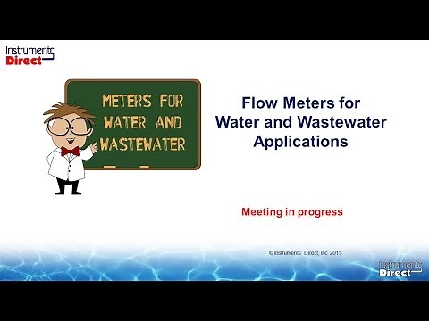 Flow Meters for Water and Wastewater Applications