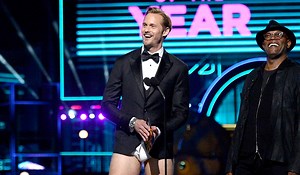 Alexander Skarsgard Explains Why He's Pantsless in His IMDb Photo