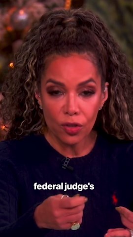 Sunny Hostin accuses Trump of "pirate" behavior with seizure of oil tanker in Venezuela