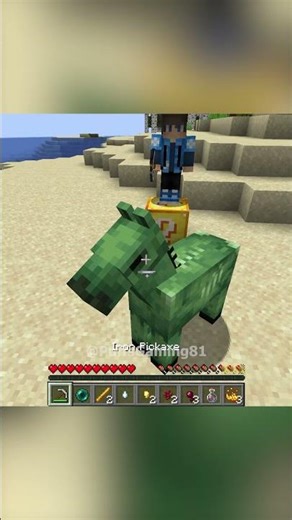 Lucky Block Puff 1V1 #minecraft #shorts