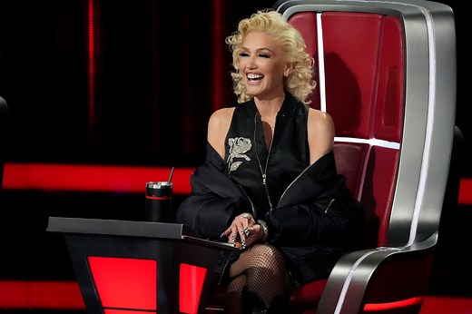 Gwen Stefani's Outfit on the Latest Voice Live Show Would Make Blake Proud