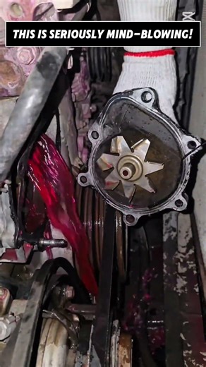 Your water pump bearing might be failing