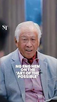 Defence Minister Ng Eng Hen on the ‘art of the possible’