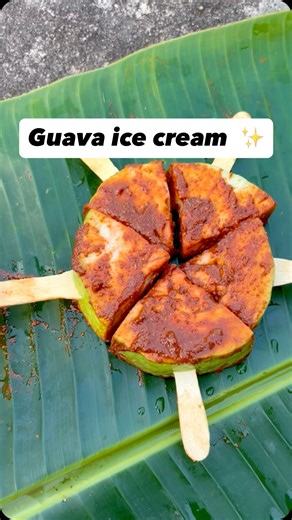 Foodie Rita on Instagram: "Chapata guava ice cream recipe #foodie #food"