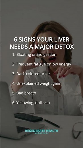 6 Signs your liver needs a major detox!