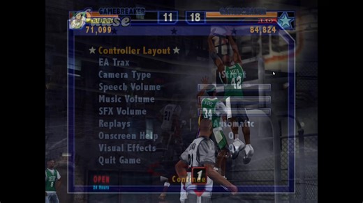 NBA Street 2. My bro and I used to play this game all night and into the morning. Great memories I messed up the Gamebreaker shot but I will probably play a few more games. There is another basketball game on the way that seems to be a spirital sucessor to the Street franchise. | Video Game Flashbacks