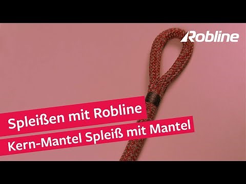 Splicing with Robline - Core mantle splice with cover (Sirius 500)