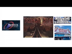 Fright Nite - Mad Wave Motion Theater - Triotech - Mardi Gras Fun Center Daytona Beach 💀🎃