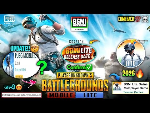 😱PUBG Lite New Update 0.28.0!🤯Bgmi Lite Tencent? Update 2026 | Pubg/Bgmi Lite Comeback💯Update 2026 🔥