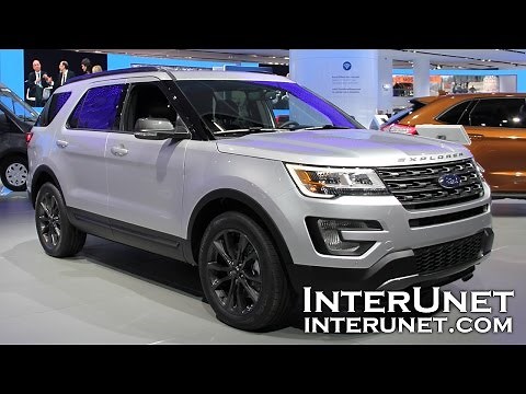 2017 Ford Explorer XLT 4WD – 7-passenger SUV