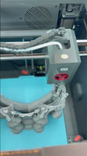 Xenomorph in Silver! 🛸 3-Day Print on the Elegoo Centauri Carbon #3dprinting #elegoocentauricarbon