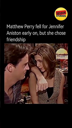 Matthew Perry Fell for Jennifer Aniston… But She Wanted to Be Friends 💔 | Friends