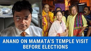 "Amazing what PM Modi can make you do" Anand Ranganathan on Mamata Banerjee's Chandi Devi Temple visit | TIMES NOW