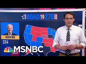 NBC News Unveils Its First 2020 Battleground Electoral Map Today | MTP Daily | MSNBC