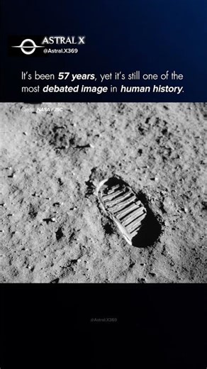 Yet this is still one of the most debated image in human history #shorts #space #nasa