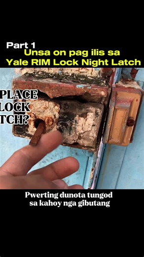 How to Replace Yale RIM LOCK NIGHT LATCH #tips #shortvideo #viralvideo #diy #highlight #forbeginners #ideas #follower #YALE #LOCK #gate