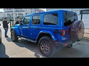 Presentation and test drive of the Jeep Wrangler 4xe plug-in hybrid