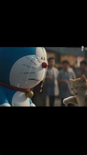 Doraemon crying #funny #ai #nobita #shorts #cat #cake