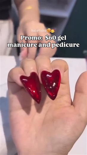 Rainbow Nails on Instagram: "❤️Promo: $60 gel manicure and pedicure. Valentine’s Day special $60! Must show this ad! ❤️Promo will end on 02/28/2026 ❤️nail designs are extras ❤️cat-eye nails are extras 📍Rainbow Nails OC ☎️714) 736-9278 Call us to book an appointment ❤️https://rainbownailspa.com 💅We are located in Buena Park right across from Portillo’s Chicago-style hot dogs. We are close to Knott’s Berry Farm. The cross streets: Downtown Buena Park and Dale. We are in front of Walmart. 📍8417