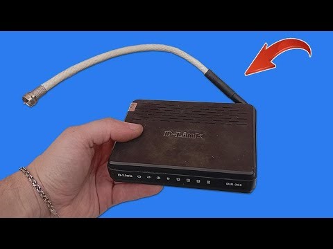Stačí připojit kus kabelu k anténě WiFi routeru a budete překvapeni!