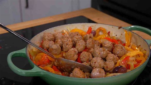 How to make sausage and peppers the old way - watch this before Easter