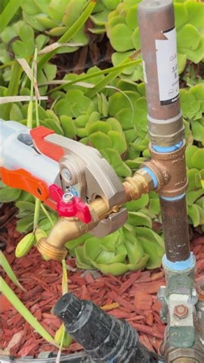 Installing a ProPress Hose Bibb #shorts