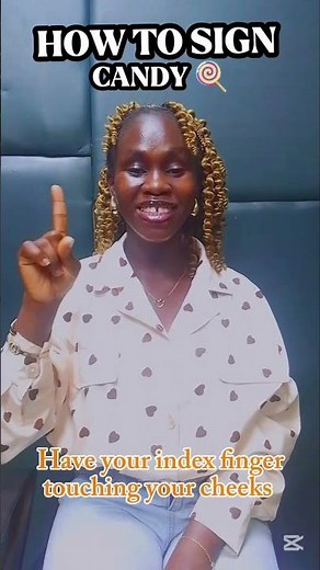 Learn how to sign "Candy"