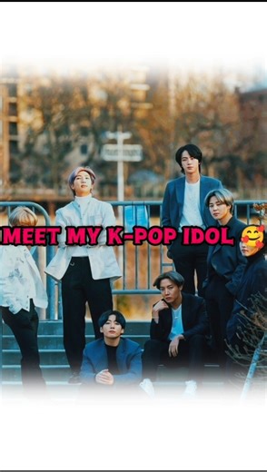 meet my k-pop idol 🥰 // #bts #shorts #suga #yoongi #taehyung #jungkook #rm #jin #jhope #jimin