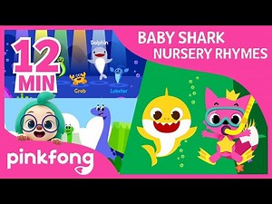 How Deep is the Sea and more | Baby Shark Nursery Rhyme |  Compilation | Pinkfong Songs for Children - Videos For Kids