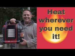 REVIEW Mr. Heater Buddy 4,000 9,000 BTU Indoor Safe Portable Propane Radiant Heater