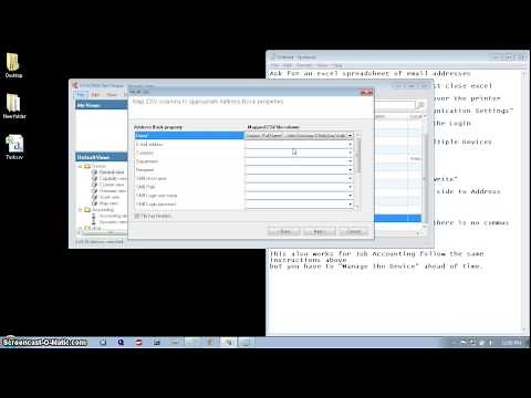 KM Net Viewer and CSV Address Book