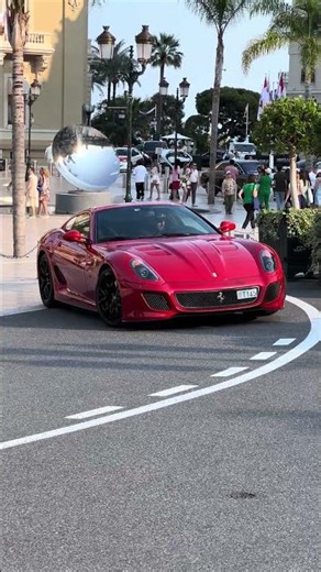 Ferrari 599 GTO in Monaco