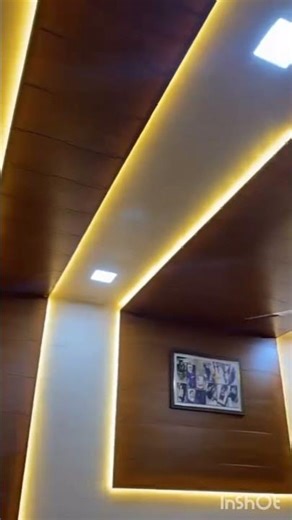 p.o.p ceiling mat karwana dosto ))((PVC ceiling install karwaen 💯👍 #watch #share #interior444 #like