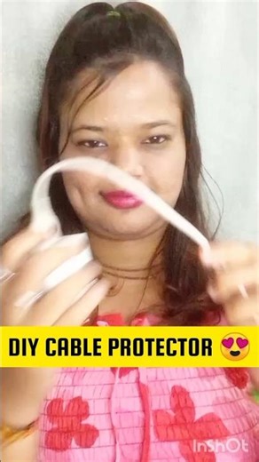 Diy Cable Protector 🥰🤯 #shorts