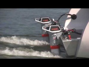 New Electric Boat - A 32 Foot Torqeedo Powered Catamaran: The Blue Planet 32E
