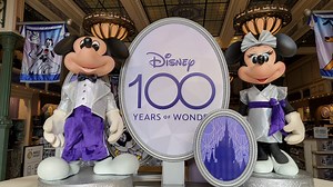 Disney100 Replaces Disney World 50th Merchandise at the Emporium | Chip and Company