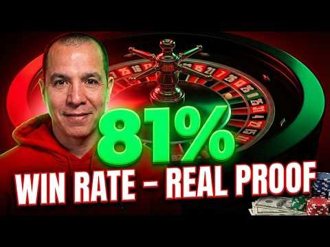 81% WIN RATE Roulette Strategy – The Only System I Use for Big Wins! DAY 87 #roulette
