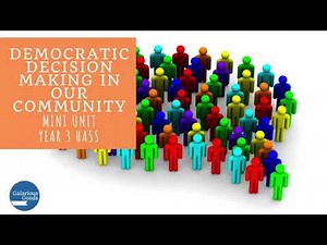 Democratic Decision Making in Our Community (Year 3 HASS) - Teaching Resource Preview