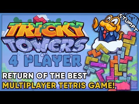 The BEST Multiplayer Tetris Game!! - Tricky Towers [Patron Pick!]