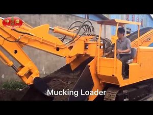 Mining Crawler Tunnel Mucking Machine Muck Shovel Loader