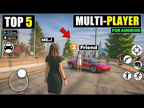 Top 5 Multiplayer Games For Android 2024 | games to play with friends