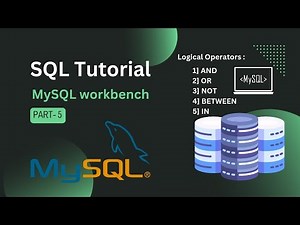 Logical Operators in SQL | AND | OR | NOT | IN | BETWEEN | SQL Tutorial | #sql #mysql #tutorial