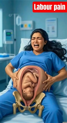 Labor Pain During Pregnancy: What to Expect Explained #science #biology #shorts