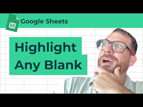 How To Highlight Whole Row if Any Cell is Blank