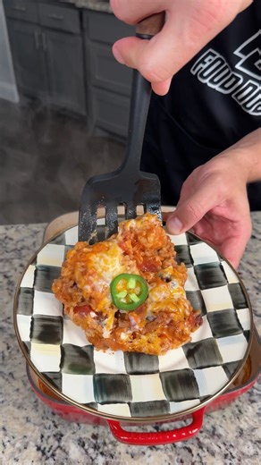Easy Mexican Chicken and Rice Casserole Dish 😋 | Kyle Istook