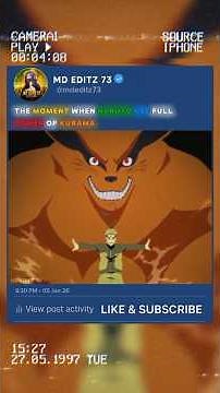 NARUTO USE FULL TRANSFORMATION 🤯